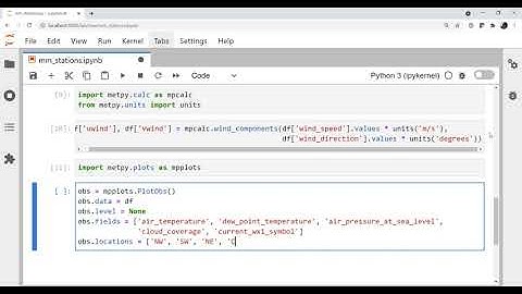 MetPy Mondays #195 - Declarative METAR Plots and New GEMPAK Regions