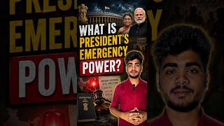 What is the President's E*mergency Power and when is it used? 🇮🇳🤔#india