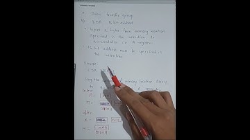 LDA instruction in Data transfer group 8085 microprocessor & microprocessor #IT #shorts #cs #viral