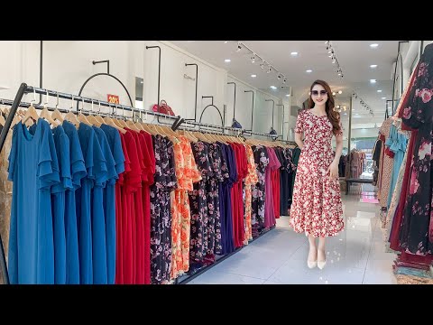 Video Đầm Trung Niên Cao Cấp Giá Rẻ - Thời Trang Trung Niên... - youtube