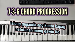 Paano Gawin At Gamitin Sa Kanta Ang 7-3-6 Chord Progression Sa Piano or Keyboard