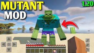 New Mutant Creatures V2 Mod For Minecraft Pe 1.20 | MCPE Mod | 100% Working screenshot 1