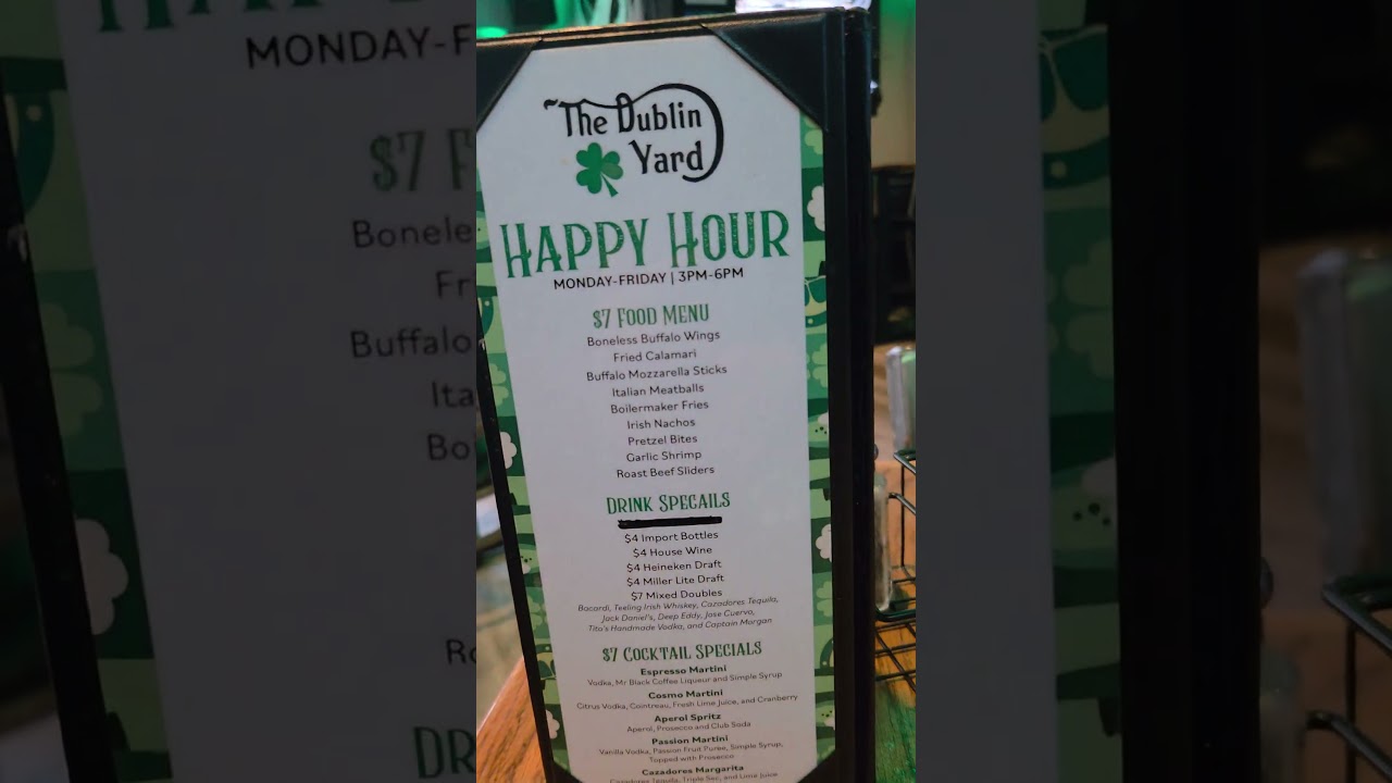 Бар «Dublin Yard» в Секокусе, штат Нью-Джерси
