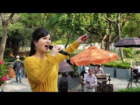 屯門公園  2019年4月3日 小紅 天上的西藏