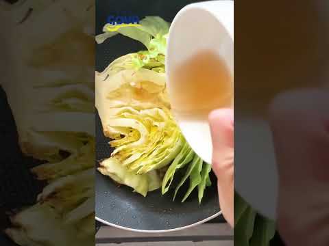 春キャベツとさくらえびのステーキ
