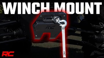 Polaris RZR Pro XP Front Winch Mount