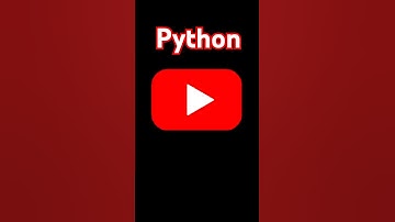 YouTube logo with Python.#python #youtubelogo #youtubeshorts #youtube  #status #coding #reels  .