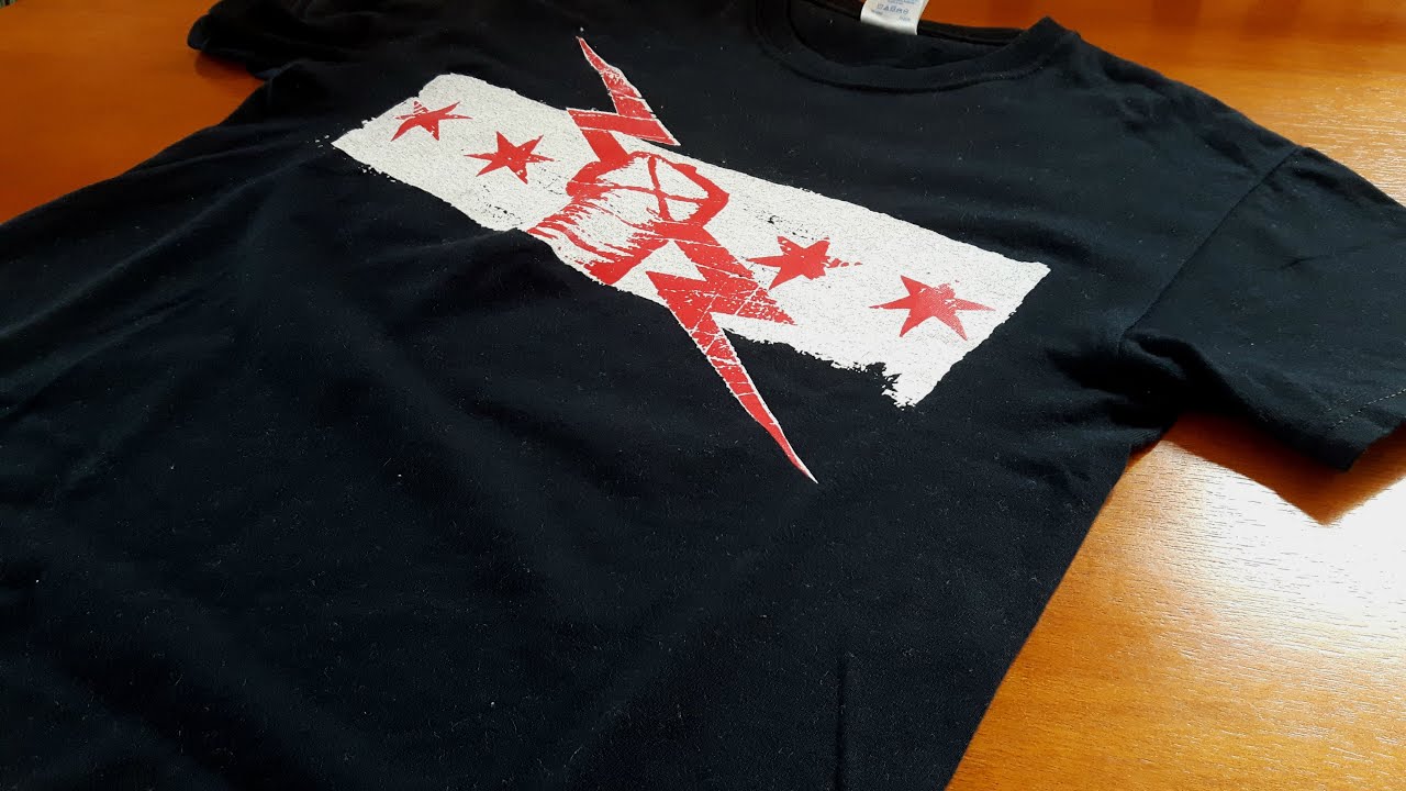 camiseta cm punk