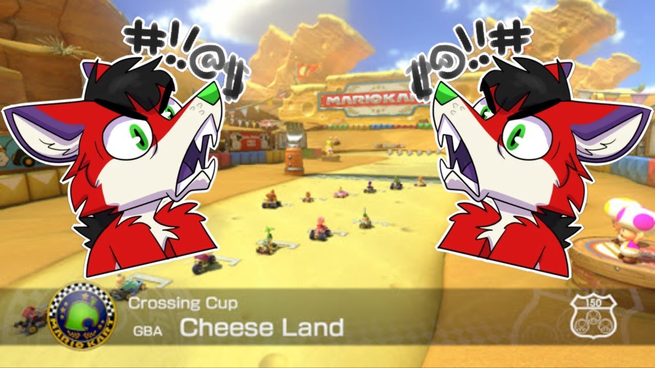 I Do NOT Want Cheese Land 😠🧀 (ft. Pineapple Fox) | Mario Kart 8 Deluxe