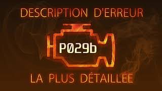 P029b Description d'erreur la plus détaillée