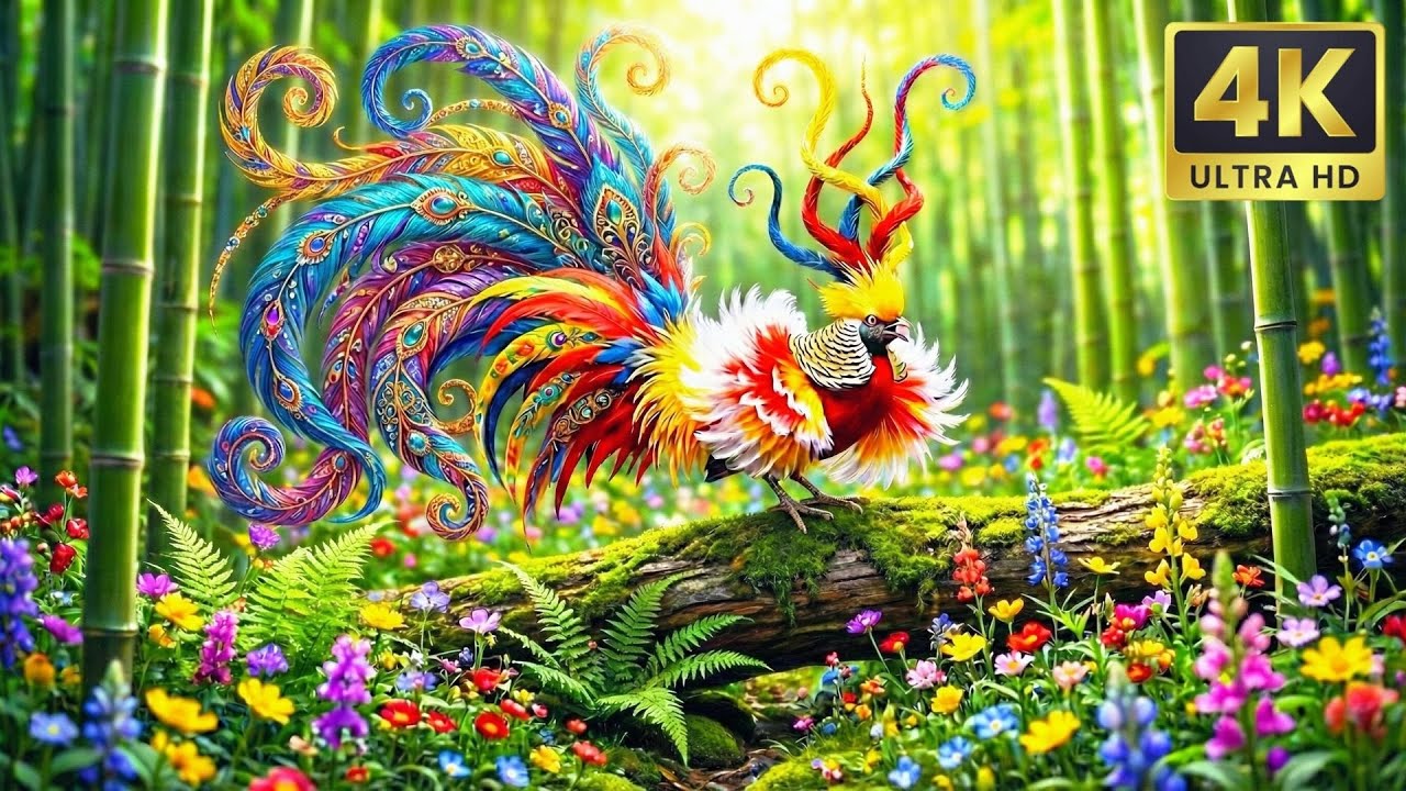 🕊️ Top 100 Rare & Colorful Singing Birds 🌿 Nature Sounds for Relaxing, Sleep & Study | 4K ASMR