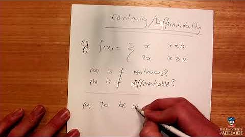 REVISION SEMINAR: Real Analysis II: Continuity/Differentiability, Topology examples (Sem2 2019)