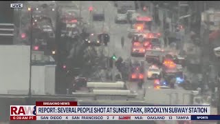 Brooklyn subway shooting, explosion: Suspect fled wearing gas mask | LiveNOW from FOX