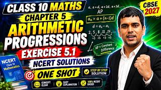 Class 10 Maths Chapter 5 Exercise 5.1 | Arithmetic Progressions | NCERT Solutions | CBSE 2027