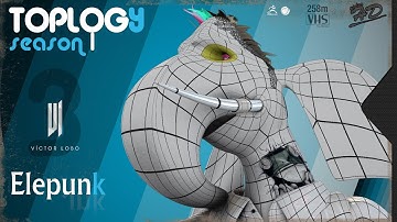 C4D Character Modeling | chapter 03 "Tear"