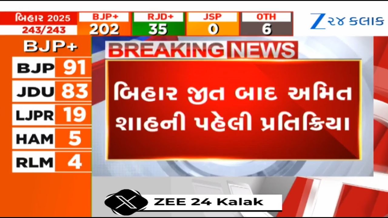 'Politics of performance': HM Shah says Bihar result victory of those who believe in developed Bihar