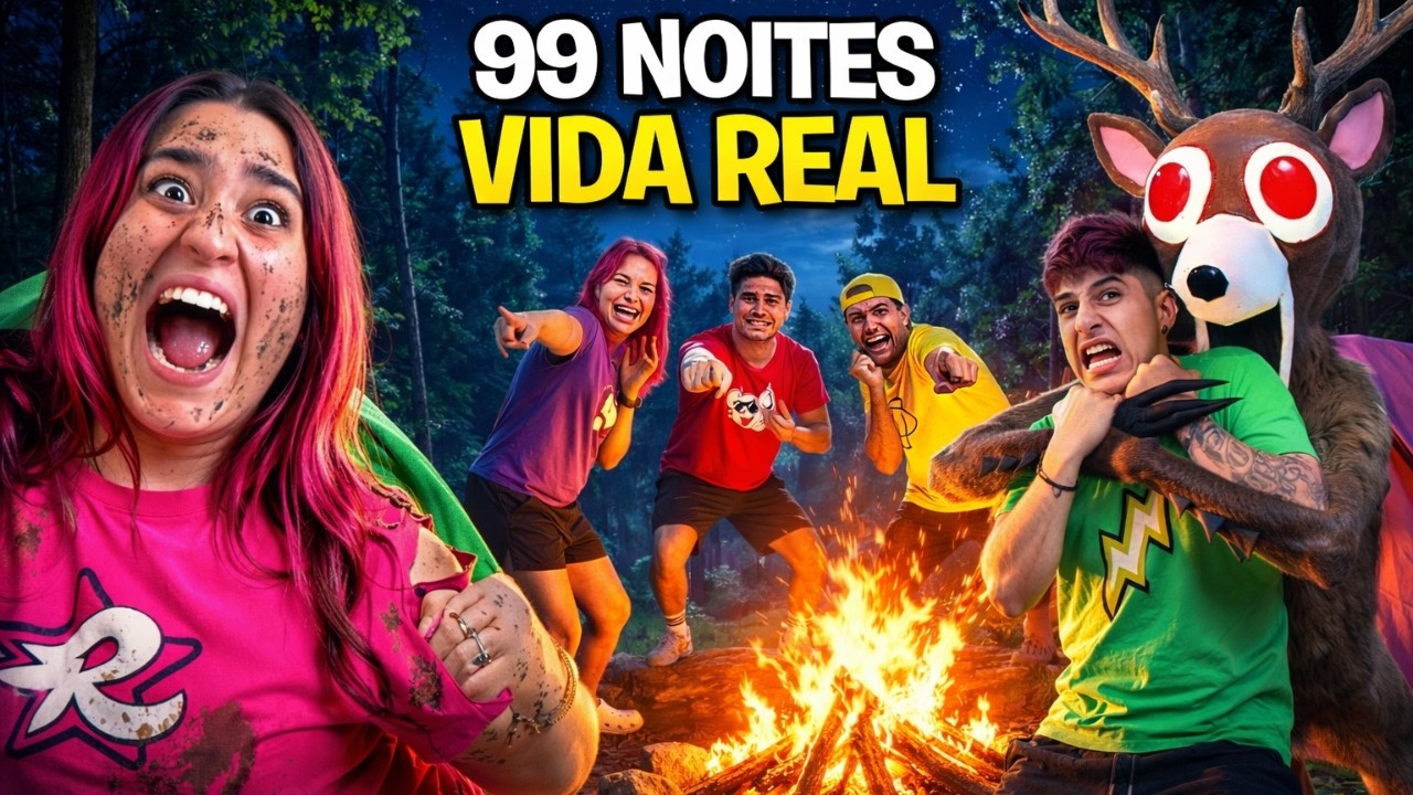PASSAMOS 99 NOITES PRESOS NA VIDA REAL… QUASE DESISTIMOS!