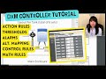 Tutorial  dxm action rules alternative register mapping math rules control rules