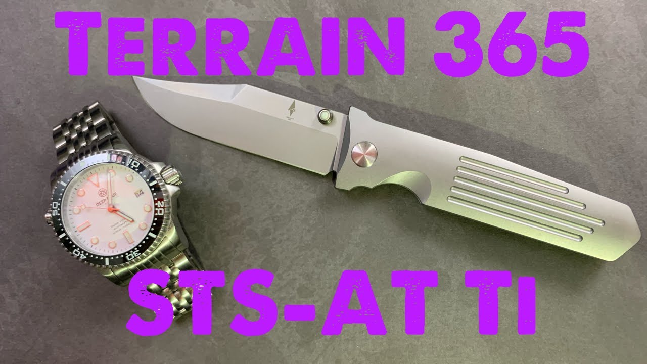 Terrain 365 STS-AT Ti - The 200M Dive Watch of Knives