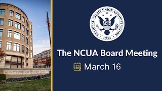2023 March NCUA Board Meeting