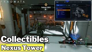 All Collectibles in Nexus Tower [Lunum Mines] - Pragmata