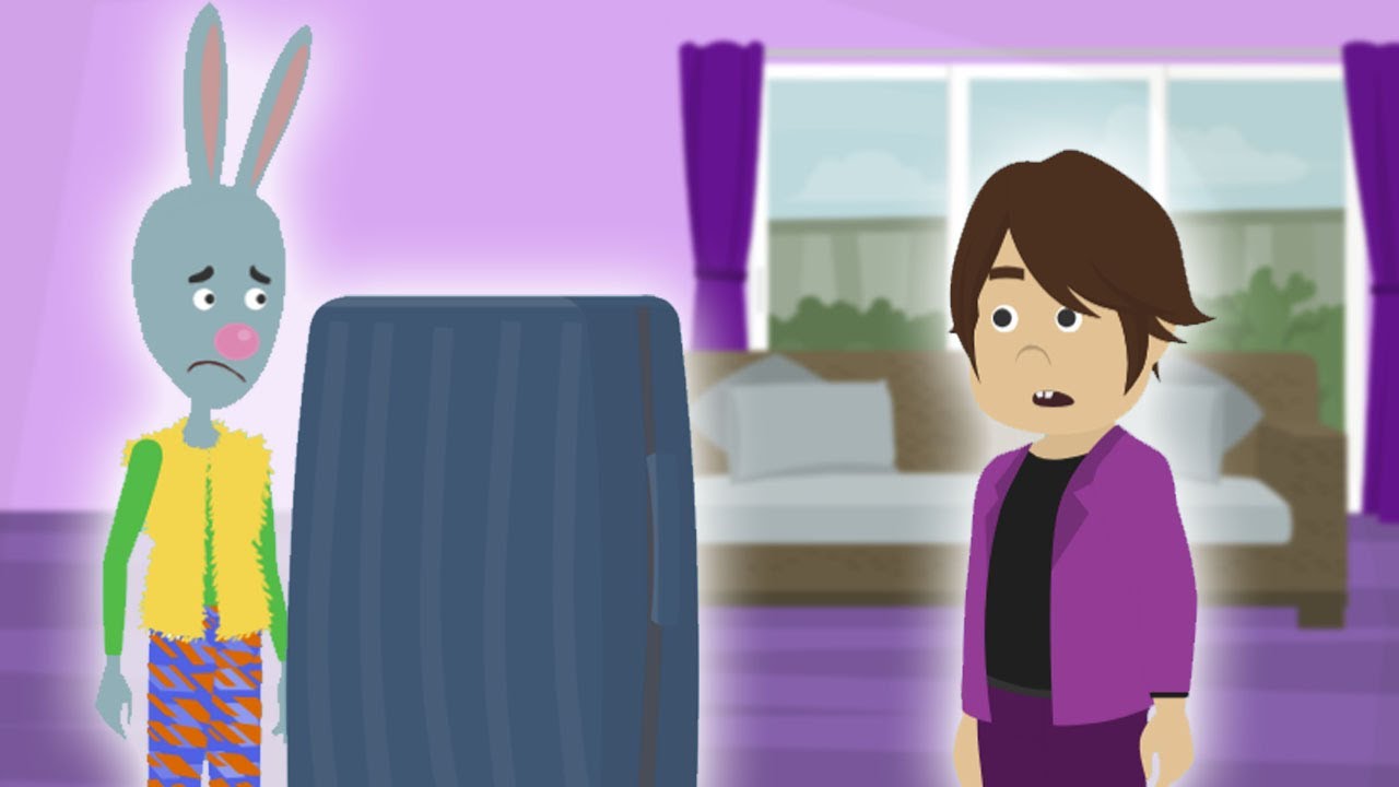 Harry the Hare MOVES INTO GEORGE'S HOUSE?! | Funny Animated Story