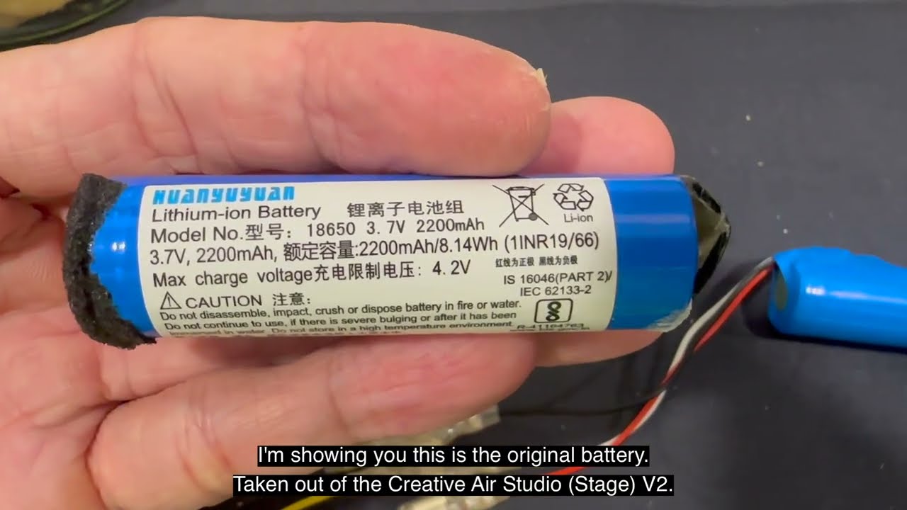 Bread Pete  Creative Stage Air V2 Soundbar  Battery Replacement   15 Nov 2025