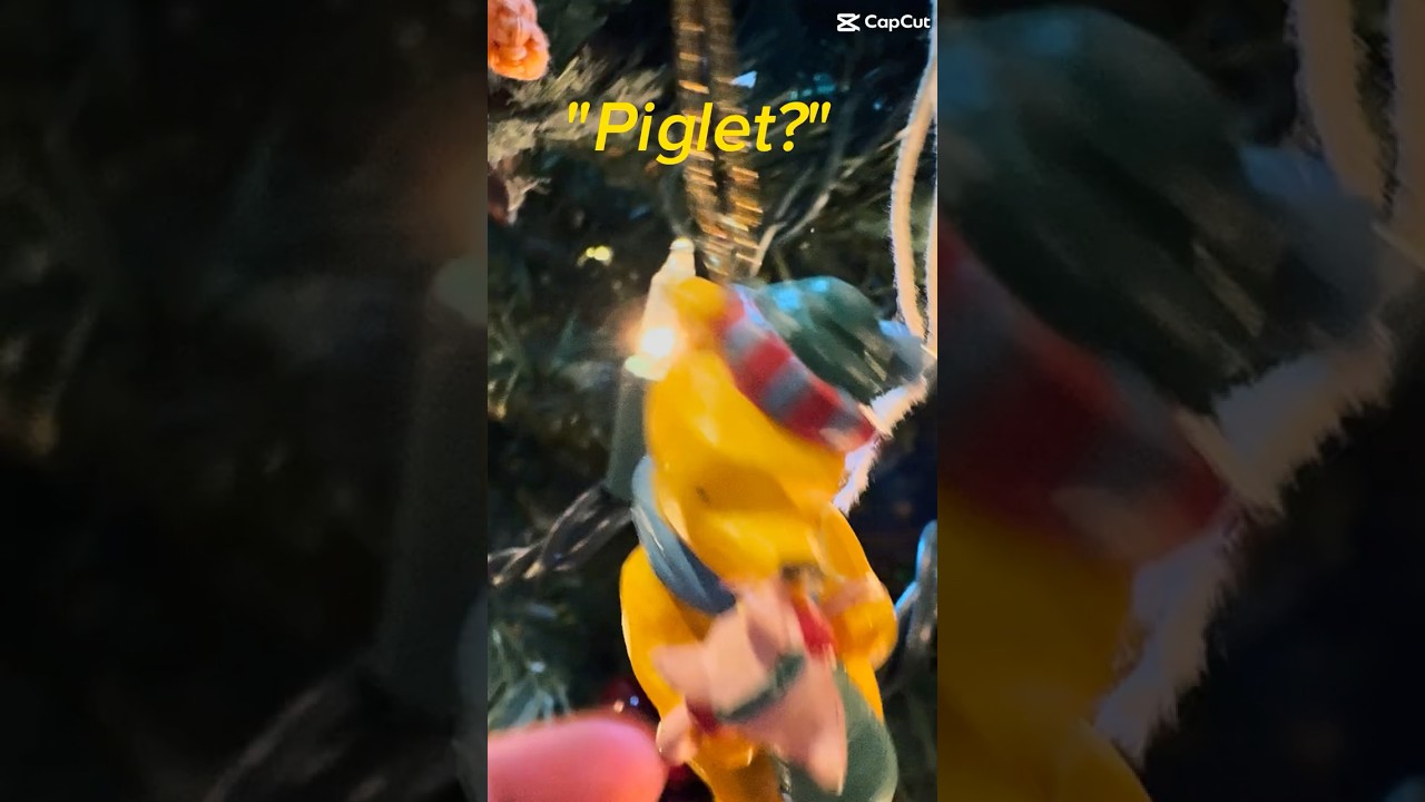 Pooh has something to tell us 