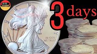 3 Days until a HARD STOP for silver stacking