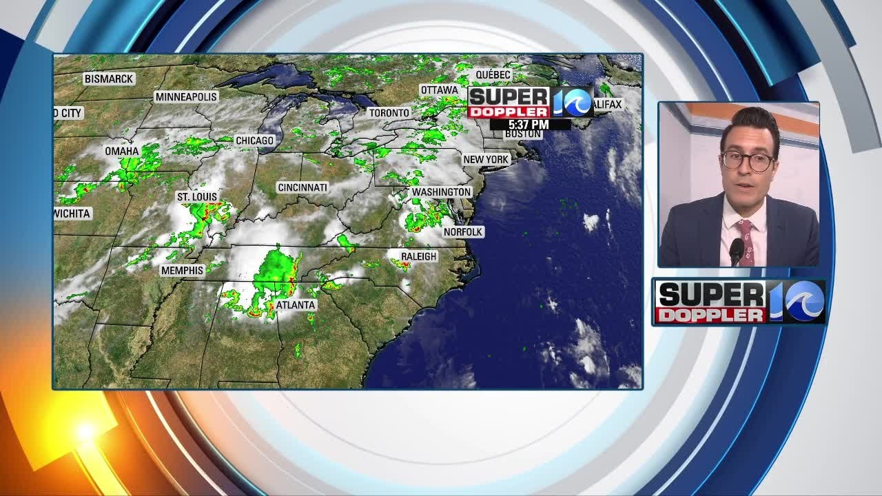 Sunday summer heat as unsettled pattern continues | July 1st, 2023 ...