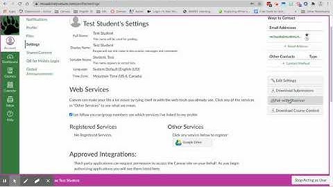 How Students Generate a Pairing Code on Canvas
