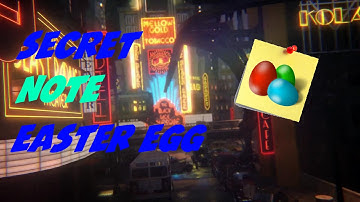 Black Ops 3 Zombies Easter Egg "Secret note" On SHADOWS OF EVIL!