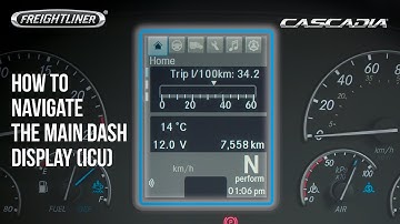 Freightliner Cascadia Instructional Video - ICU