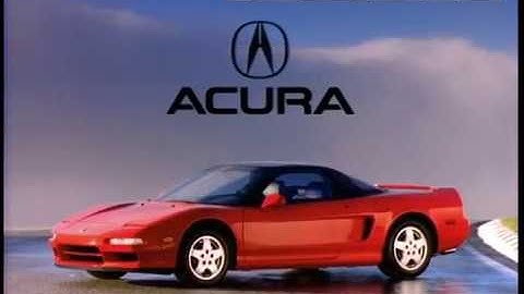 Acura NSX - USA Full Promotional Video 1990/1991