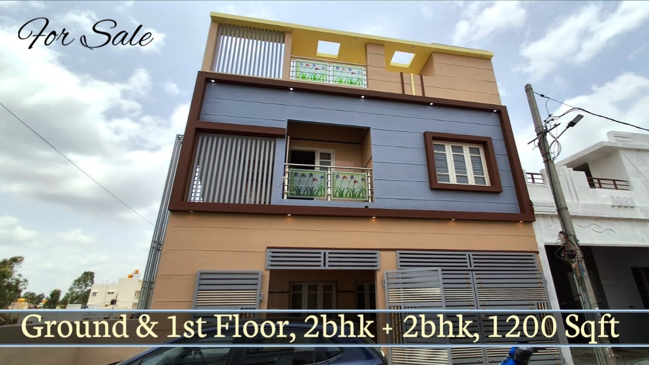 4bhk Independent House 27 x 45, 1200 Sqft For Sale In Bangalore K