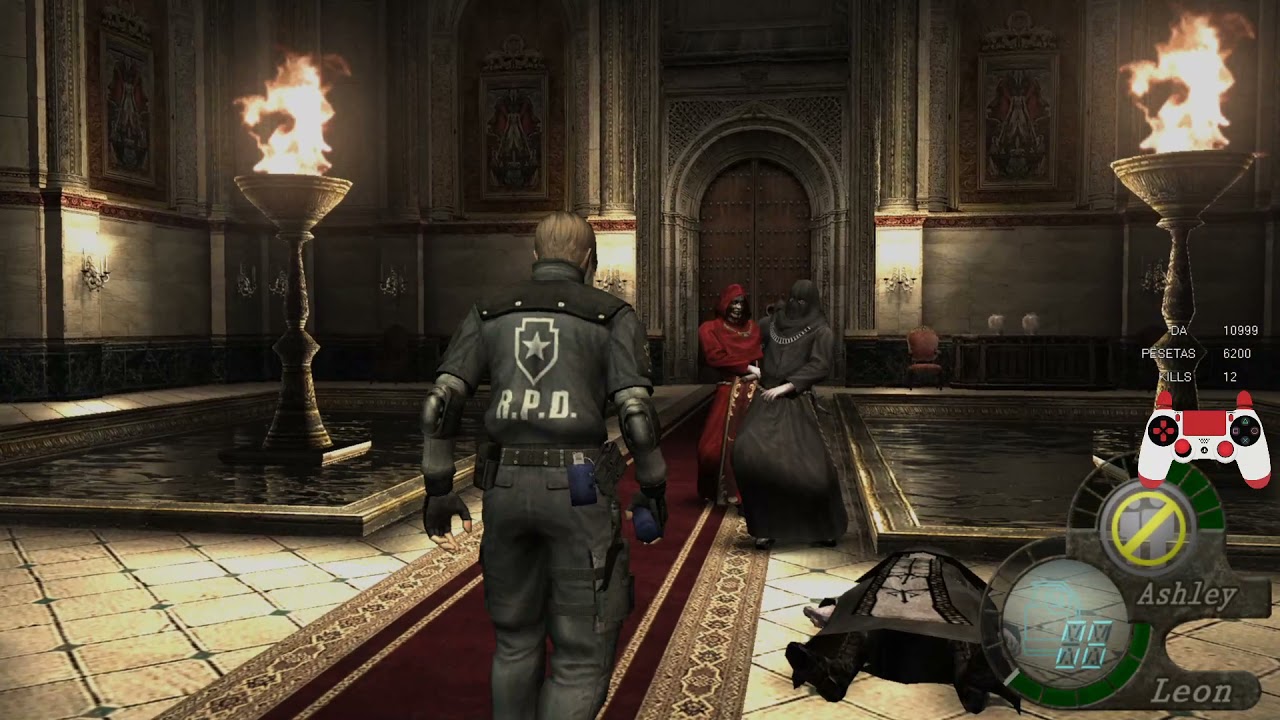 RE4 Water Hall No Merchant Damageless Strat (No reset)