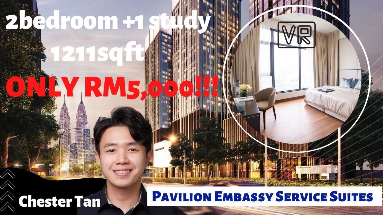 Pavilion Embassy Private Preview | 1211 sqft | 2+1 bedroom | Contemporary Design By Marco Van Ham