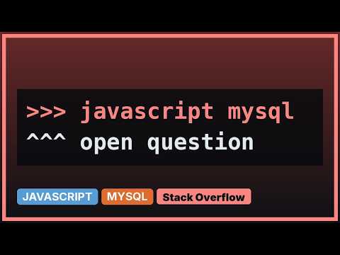 Mysql query quote syntax error NodeJS