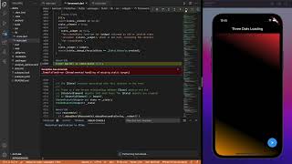 Three Dots loading with animation using Flutter - Flutter UI