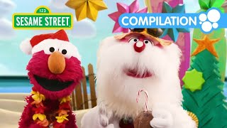 5 christmas songs with elmo abby and cookie monster sesame street compilation