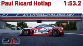 Bmw M4 Gt3 Hotlap Setup Paul Ricard 153.242 Assetto Corsa Competizione Pc Acc 1.8.14