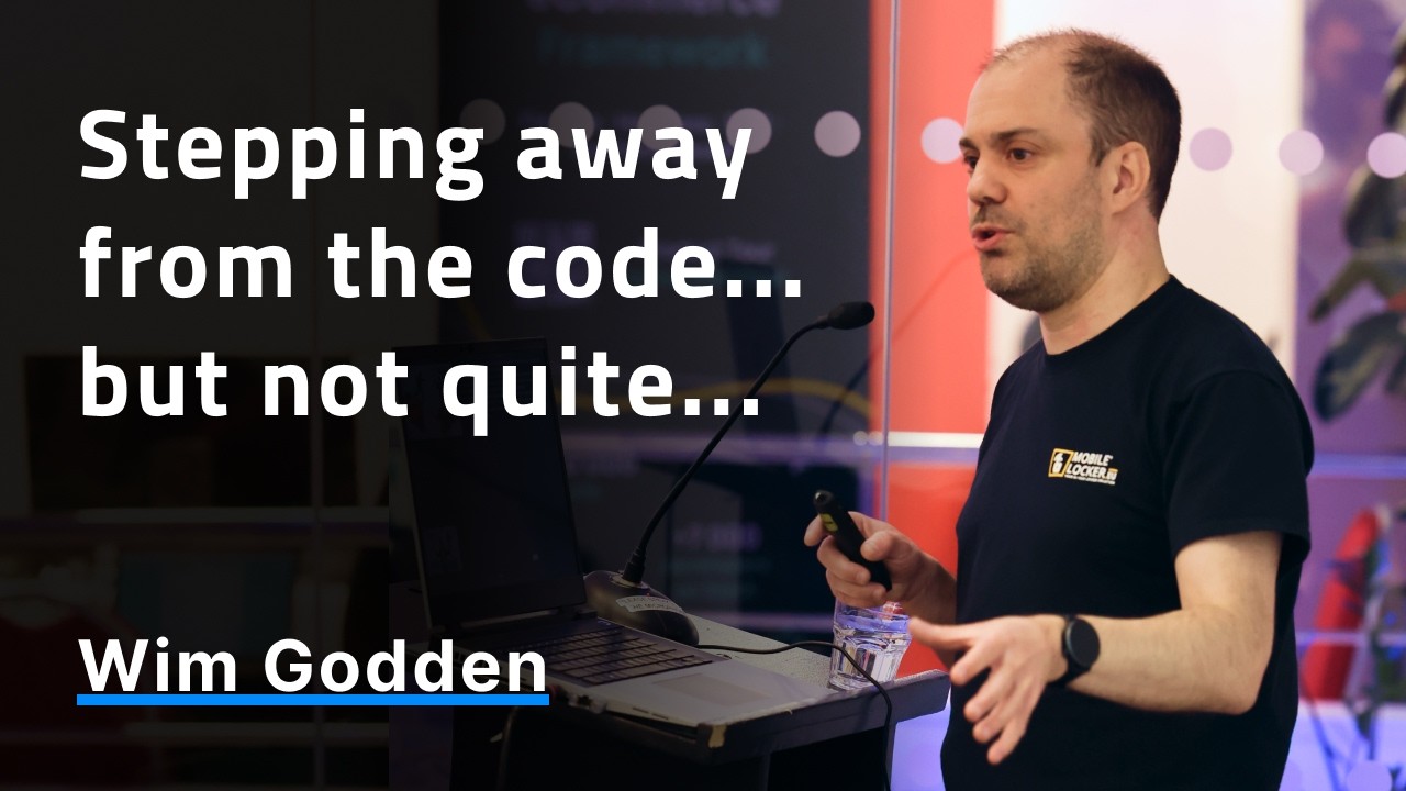 Stepping away from the code... but not quite... - Wim Godden