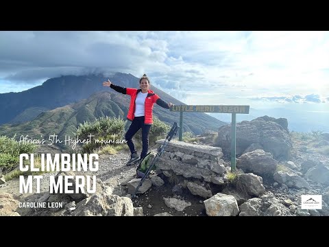 Summiting Mount Meru (4,566m) in Tanzania