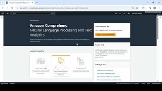 Overview - AWS Comprehend | Detect Entities, Sentiments etc. | Easy Explanation