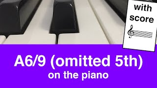 A6/9 omitted 5th
