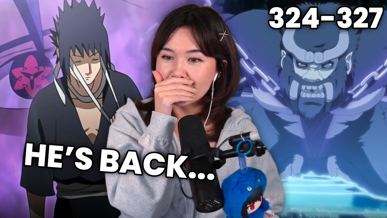 SASUKE'S MANGEKYO!! (NARUTO: SHIPPUDEN 324-327 REACTION!)