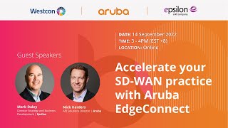 Accelerating Your SD-WAN Practice with Aruba EdgeCconnect