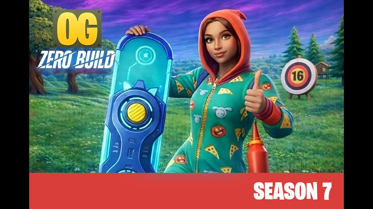 Fortnite OG Zero Build Season 7 | High Elim Gameplay Driftboard