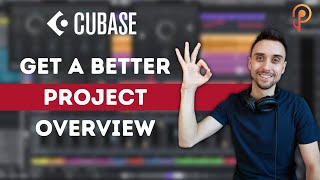 How to ORGANIZE the project window in CUBASE? | Complete Tutorial