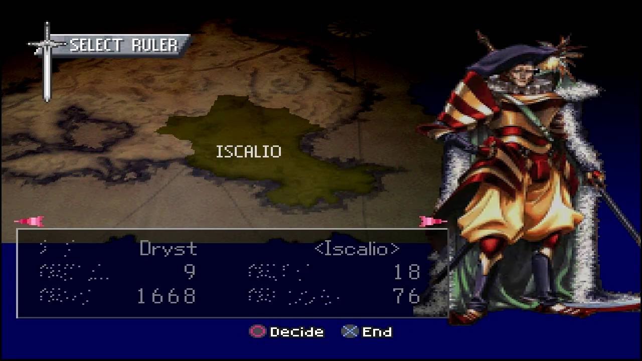 Brigandine GE Cai VS Dryst #0 Game Setup - YouTube